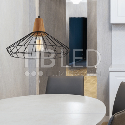 Lámpara Colgante Blix Metal Negro E-27 (SKU:LC0188) https://www.hbled.cl/wp-content/uploads/2024/10/LC0188-8.jpg