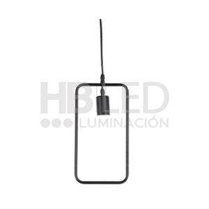 Lámpara Colgante Meet Negro E-27 (SKU:LC0042)