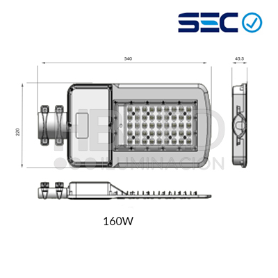 Alumbrado Público Pubstreet 160W (SKU:35576) https://www.hbled.cl/wp-content/uploads/2024/10/LUMINARIA-PUBLICO-PUBSTREET-160W-2.jpg