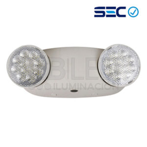 Lámpara De Emergencia LED Redondo 2,4W SEC (SKU:34325)
