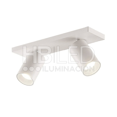Foco Spotlight Blanco 2x Con Ampolleta 5,5W GU-10 M (SKU:3002335AGC-3002335AGF) https://www.hbled.cl/wp-content/uploads/2024/10/MEGAX2.1-1.jpg