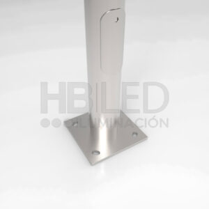 Poste Tubular Cónico + Pernos De Anclaje 10mt (SKU:POSTE 10)