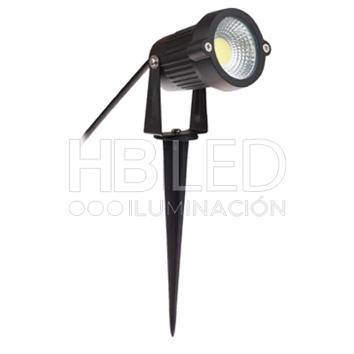 Foco LED Estaca Jardín 5W Luz Azul (SKU:10733) https://www.hbled.cl/wp-content/uploads/2024/10/foco-piso-5w-1.jpg