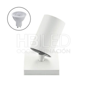 Foco Spotlight Blanco 1x Con Ampolleta 5,5W GU-10 M (SKU:3002334AGC-3002334AGF)