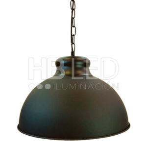 Lámpara Colgante E-27 Con Cadena Negro Con Dorado (SKU:D1170060)