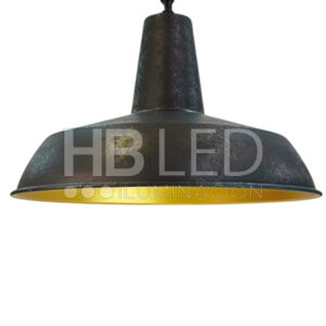 Lámpara Colgante E-27 Diseño Oxidado Con Cadena (SKU:D1170023)
