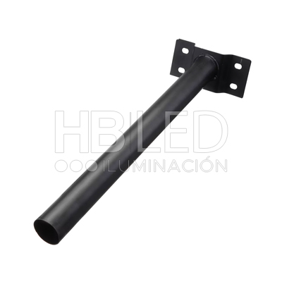 Soporte Base Para Alumbrado Público 50cm (G7151) https://www.hbled.cl/wp-content/uploads/2024/10/soporte-alumbrado-publico-2.jpg