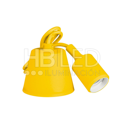 Soquete de Colores E-27 (SKU:35415) https://www.hbled.cl/wp-content/uploads/2024/10/soquete-amarillo-5.jpg