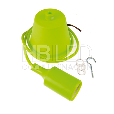 Soquete de Colores E-27 (SKU:35415) https://www.hbled.cl/wp-content/uploads/2024/10/soquete-verde-2.jpg