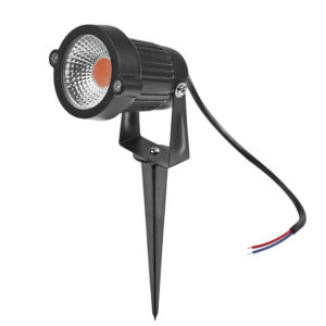 Foco LED Estaca Jardín 5W Luz Rojo
