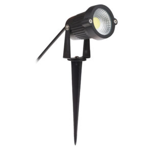 Foco LED Estaca Jardín 5W Luz Azul