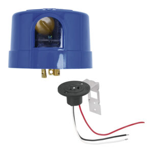 Kit Fotocelda y Base Fotocelda Luxar 10A/2300W