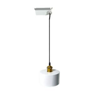 Lámpara Colgante A Riel Moderna Morava E-27