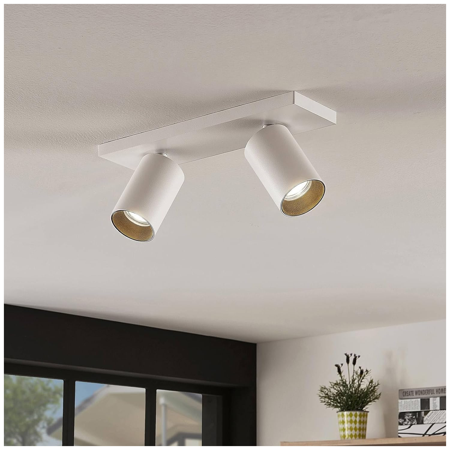 Foco Spotlight Blanco 2x Con Ampolleta 5,5W GU-10 M https://www.hbled.cl/wp-content/uploads/2025/04/3002335AGC-3002335AGF-6.jpg