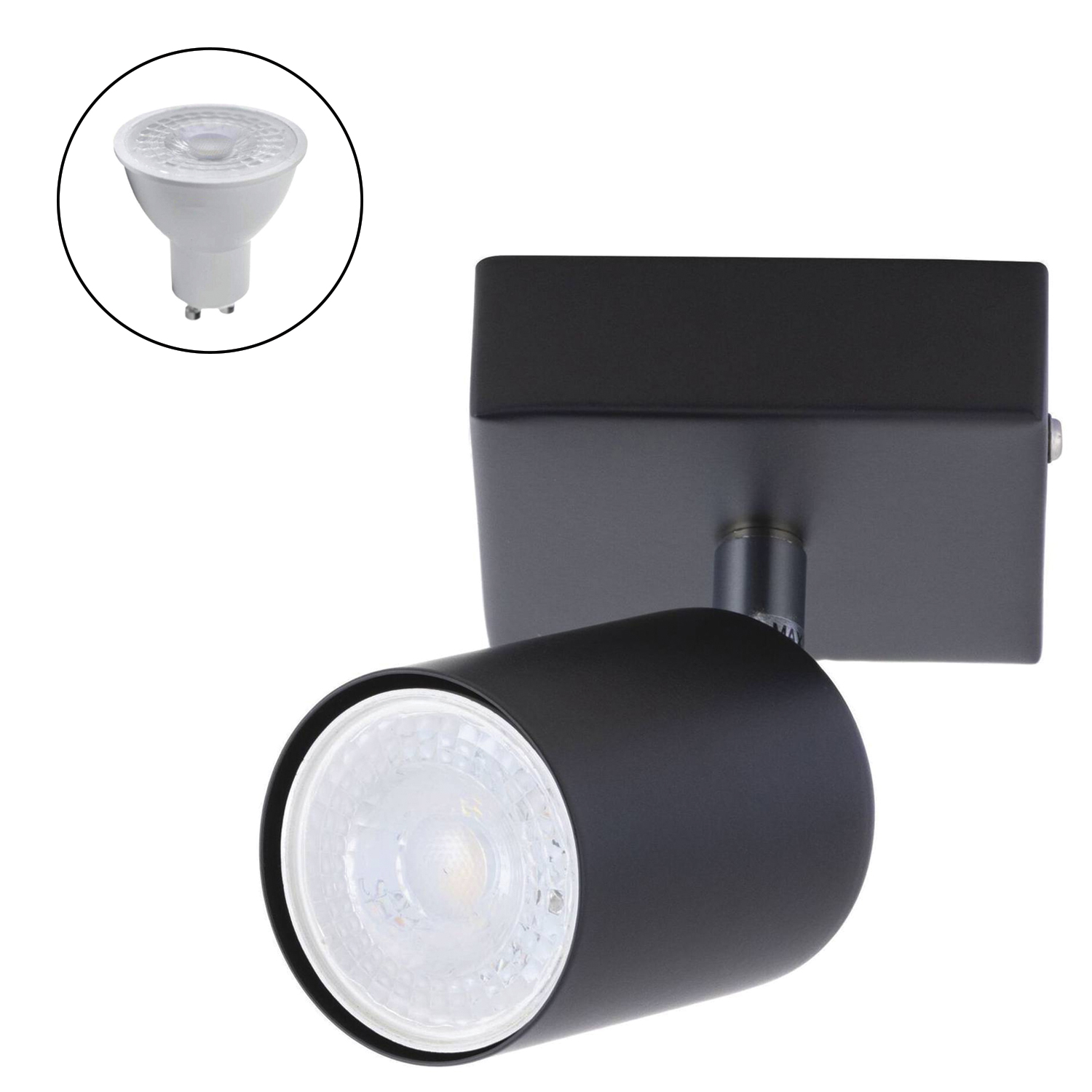 Foco Spotlight Negro 1x Con Ampolleta 5,5W GU-10 M https://www.hbled.cl/wp-content/uploads/2025/04/3002434AGC-3002434AGF-1.jpeg