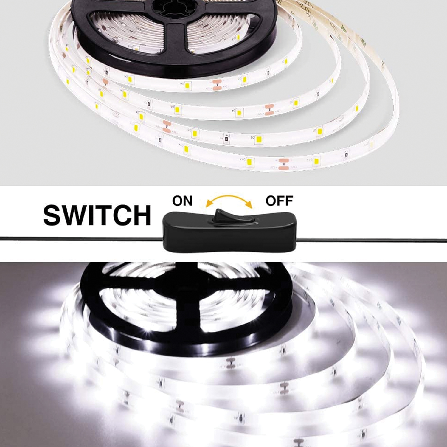 Cinta LED Flexible 3mt 12V Frío – Incluye Botón On/Off https://www.hbled.cl/wp-content/uploads/2025/04/314130-5.jpg