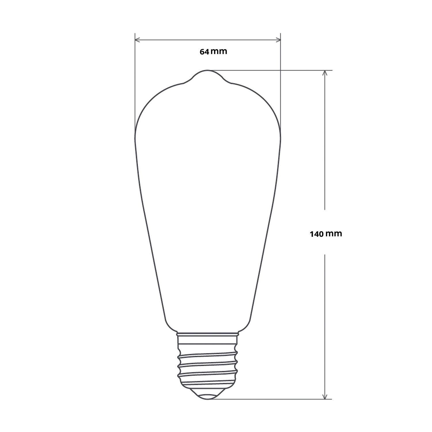 Ampolleta LED E-27 Filamento 8W ST64 SEC (SKU:35068) https://www.hbled.cl/wp-content/uploads/2025/04/35066-4-1.jpg