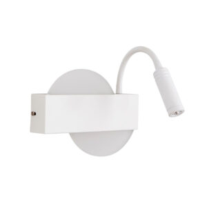 Apliqué Cabecera Lámpara Movible Lectura Led Interior 6W+3W