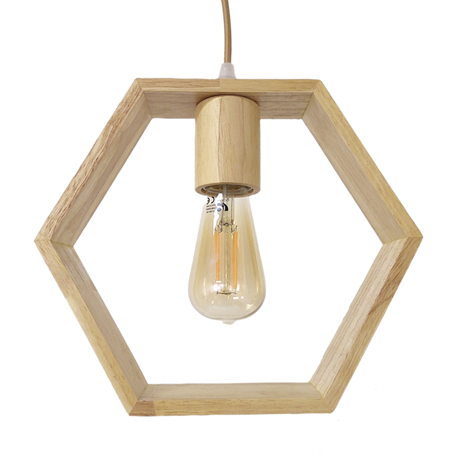 Lámpara Colgante de Madera Decorativa Hexagonal E-27 https://www.hbled.cl/wp-content/uploads/2025/04/35592-5.jpg
