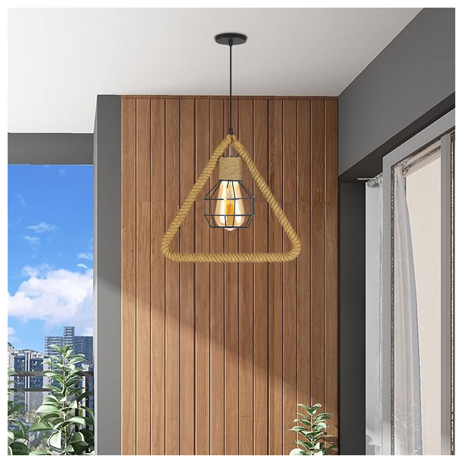 Lámpara Colgante Estilo Rústico Triangular E-27 https://www.hbled.cl/wp-content/uploads/2025/04/35594-2.jpg