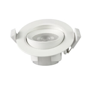 Foco Basculante LED Embutido Spot 6.5W Redondo Para Cielo (SKU:35720-35721-35722)
