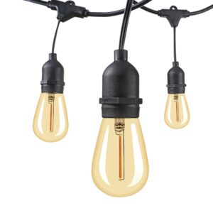 Guirnalda 10 Metros Con Ampolletas Filamento 1w E-27