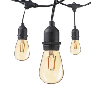 Guirnalda 10 Metros Con Ampolletas Filamento 2w E-27