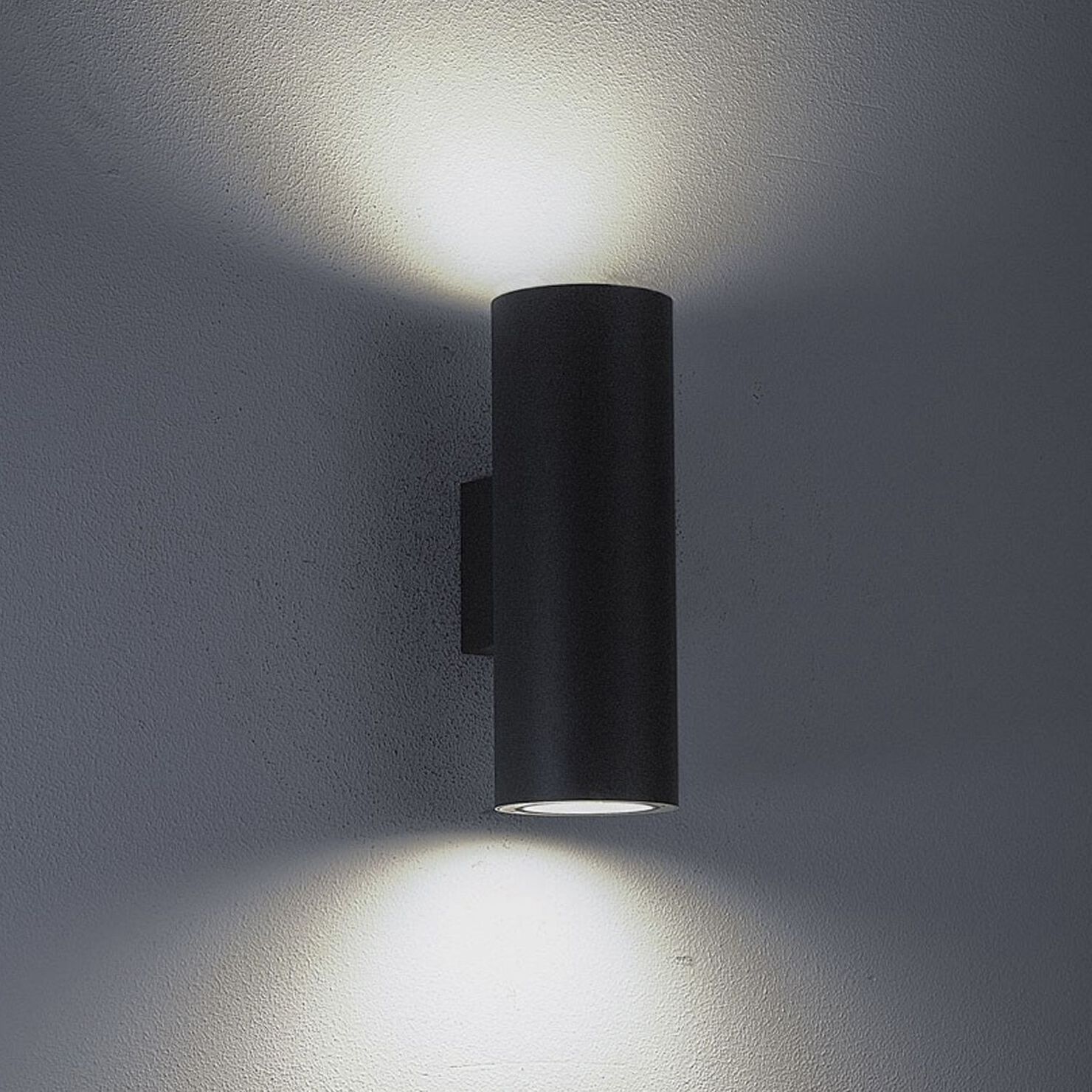 Apliqué Bidireccional LED Incorporado Gris/Negro 2*5W (SKU:35635-35808) https://www.hbled.cl/wp-content/uploads/2025/04/35808-6.jpeg