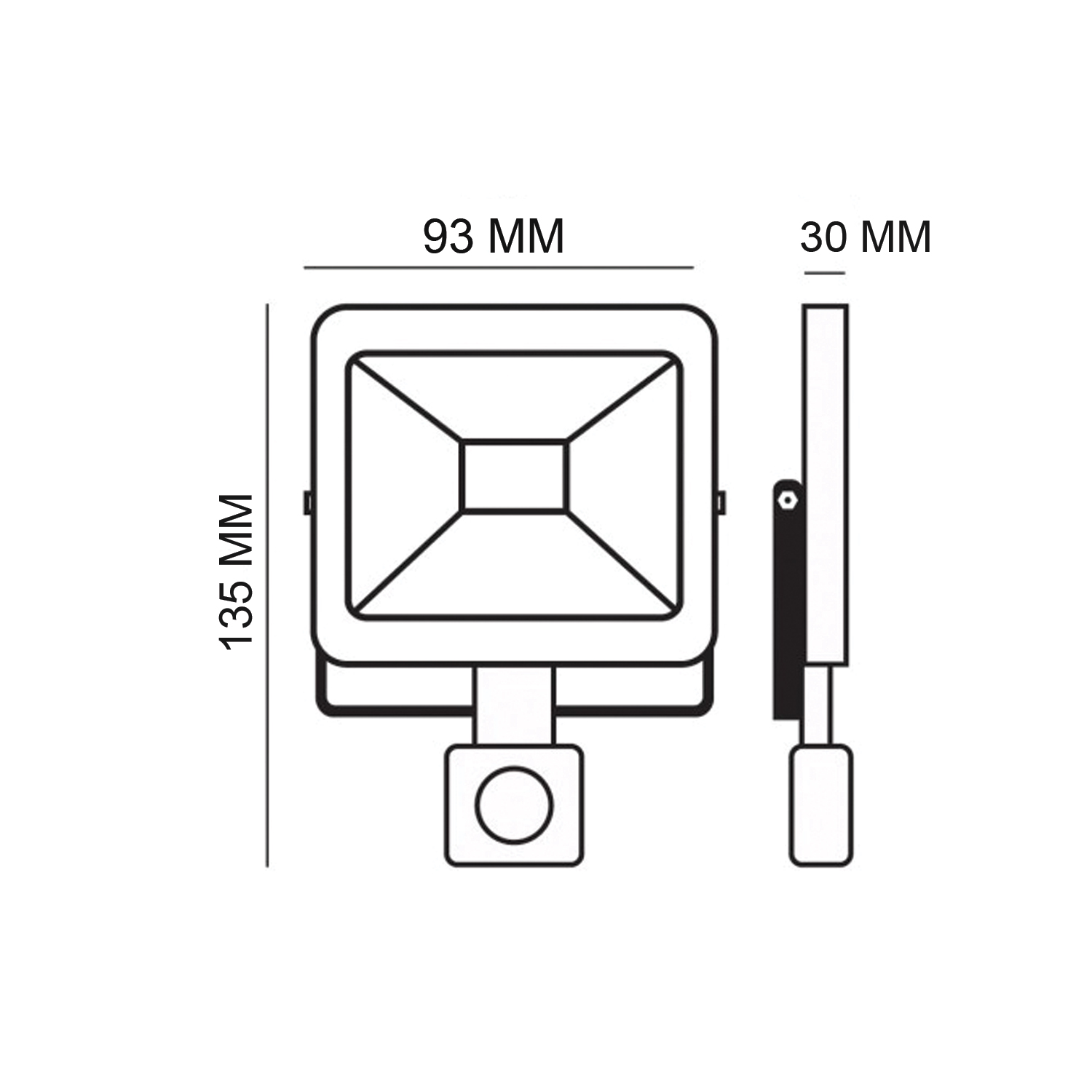 Foco Proyector De Área LED Light Thin Con Sensor 10W https://www.hbled.cl/wp-content/uploads/2025/04/35818-4.jpg