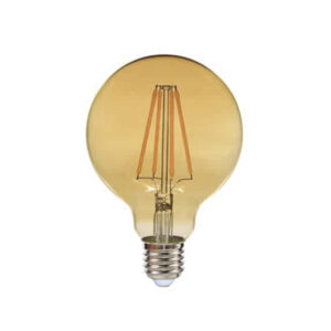 Ampolleta LED E-27 Filamento 4W G80 (SKU:35855)