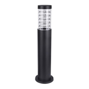 Aplique De Piso Farol 80CM Porta E-27 Negro
