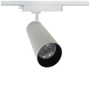 Foco LED Decorativo Riel Monofásico 18W Blanco