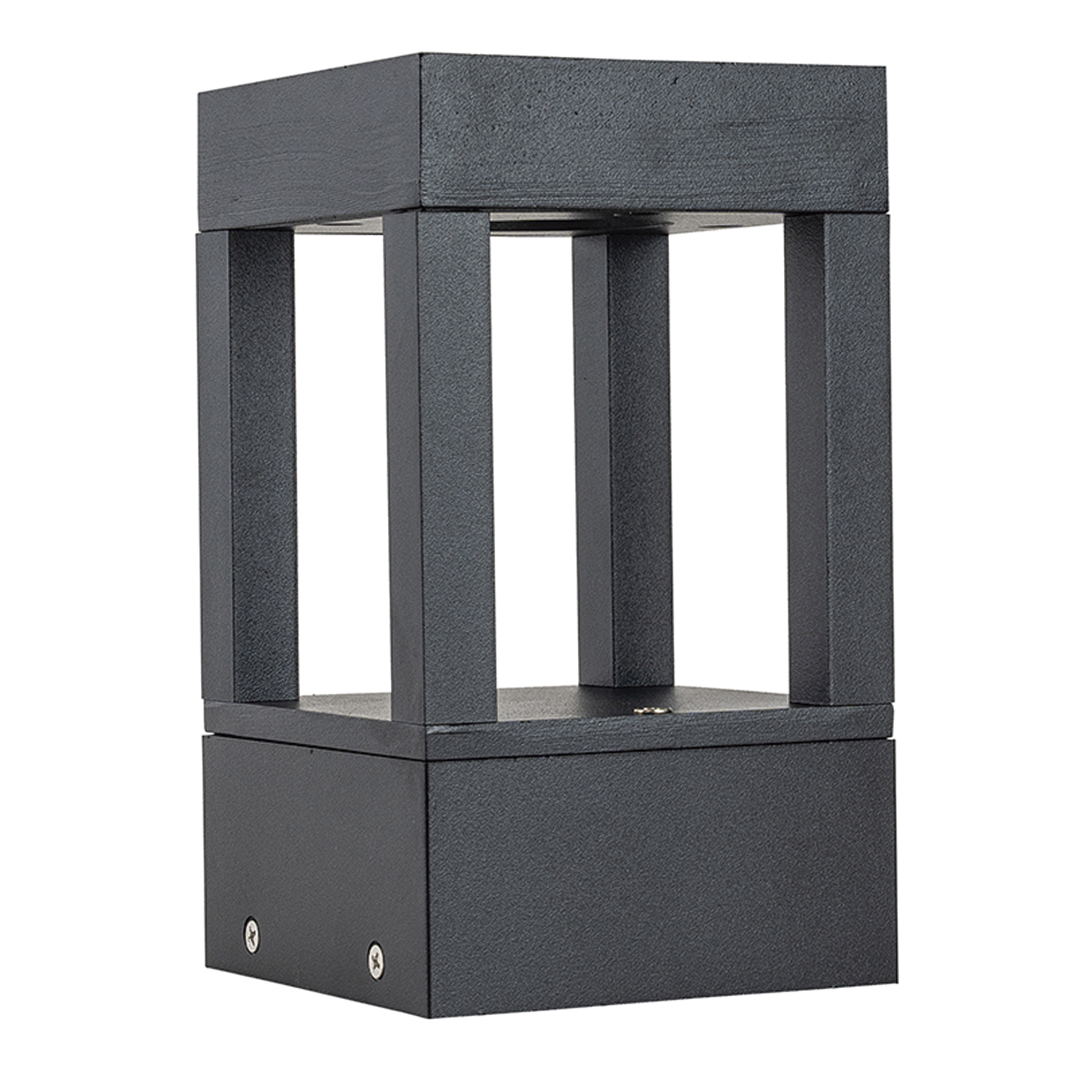 Apliqué Piso LED Cuadrado Exterior 20cm Negro 7W Cálido https://www.hbled.cl/wp-content/uploads/2025/04/36079-2.jpg