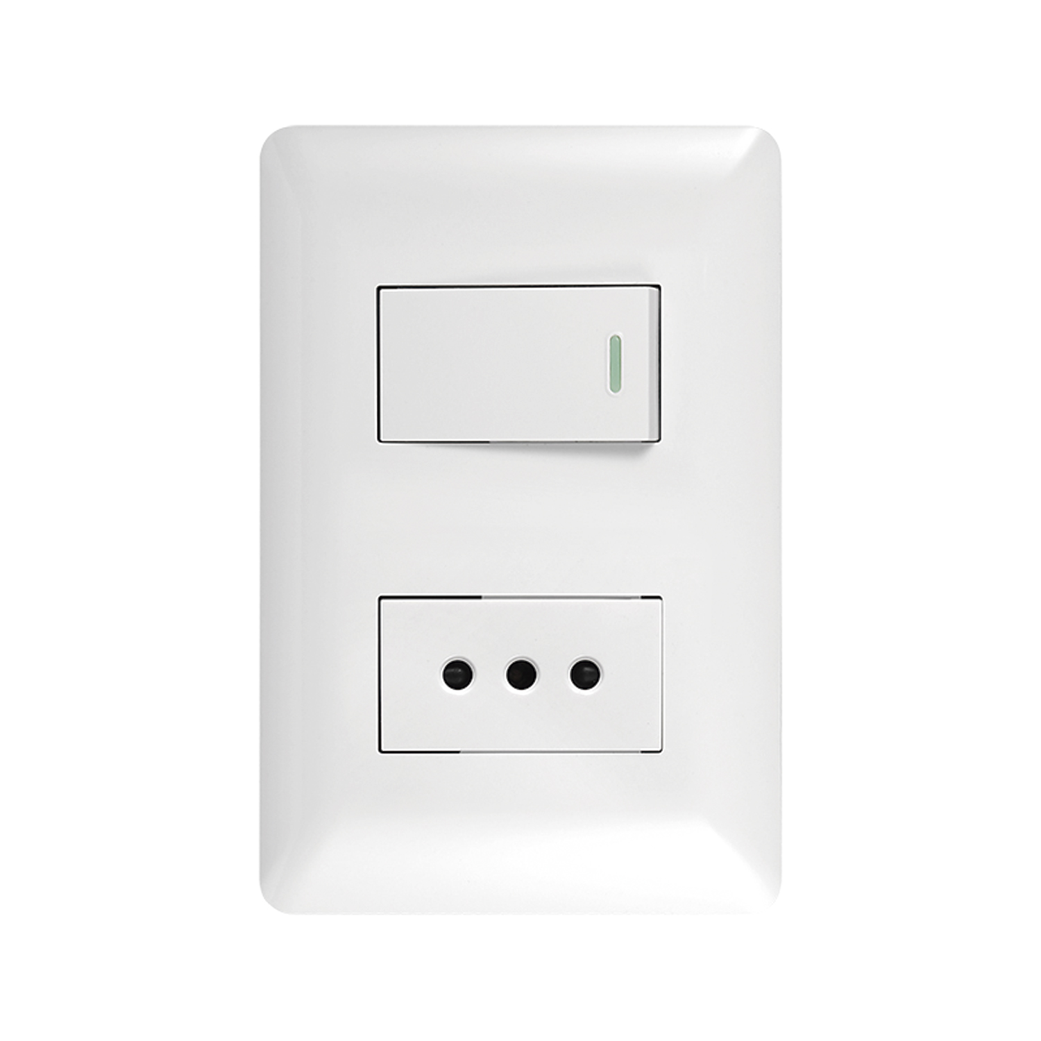 Pack 10 Tomacorriente Simple 10A 250V + Interruptor Simple 9/12 10A 250V Blanco https://www.hbled.cl/wp-content/uploads/2025/04/36093-2.jpg