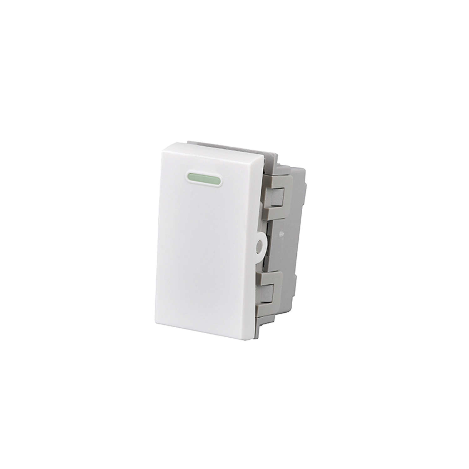 Pack 10 Módulo Interruptor 9/24 10A 250V Diseño Simple Blanco https://www.hbled.cl/wp-content/uploads/2025/04/36107-1.jpg