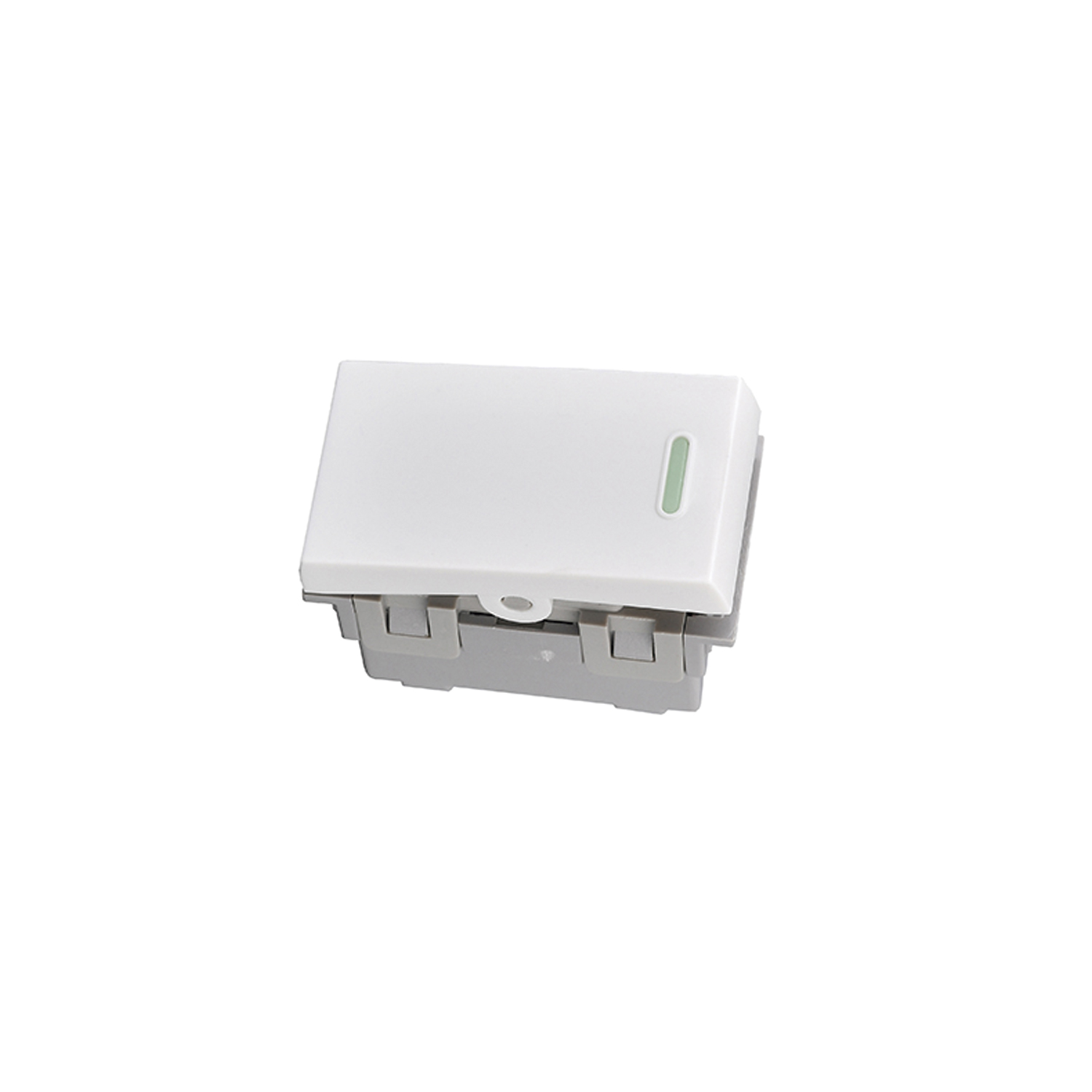 Pack 10 Módulo Interruptor 9/24 10A 250V Diseño Simple Blanco https://www.hbled.cl/wp-content/uploads/2025/04/36107-2.jpg