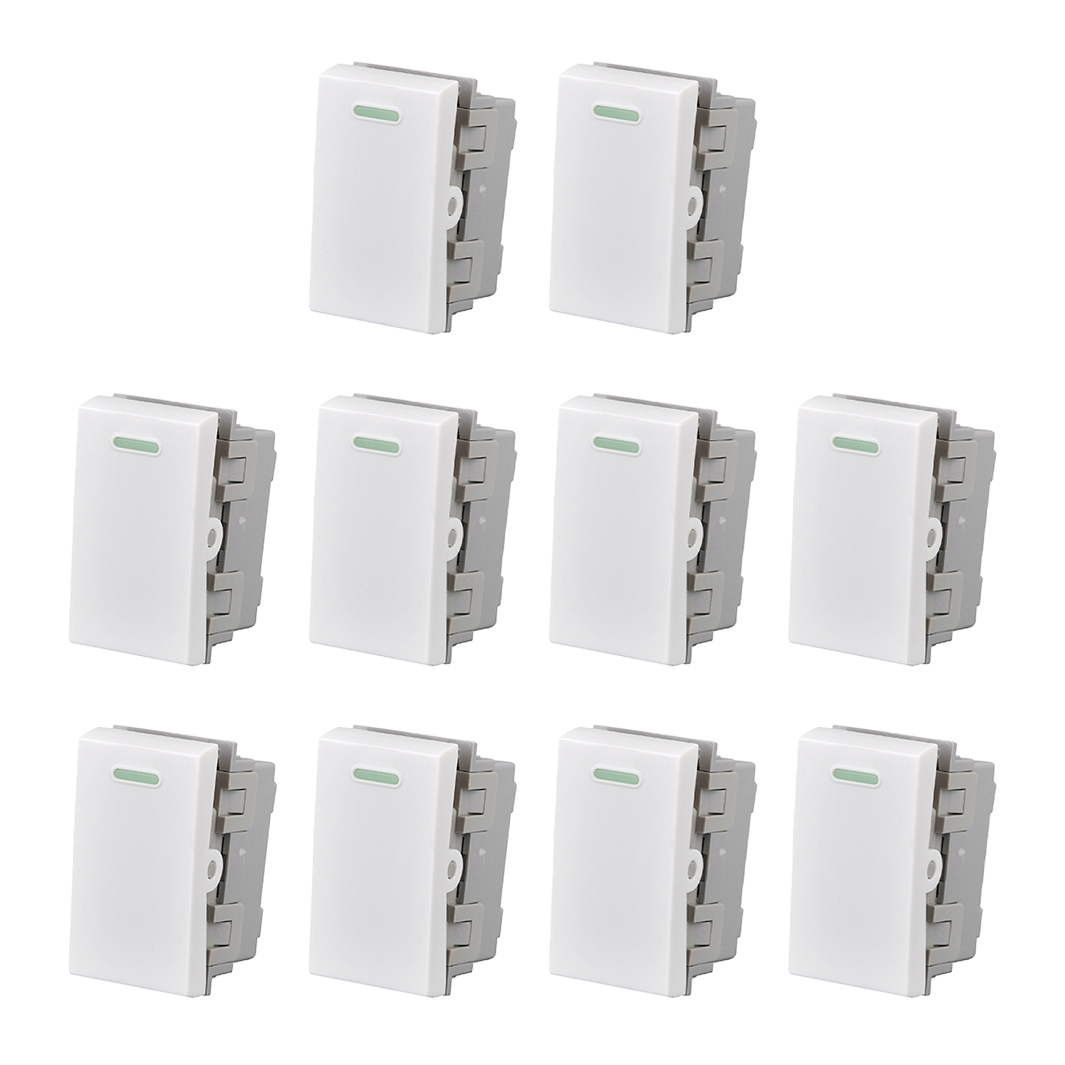 Pack 10 Módulo Interruptor 9/24 10A 250V Diseño Simple Blanco https://www.hbled.cl/wp-content/uploads/2025/04/36107x10.jpg