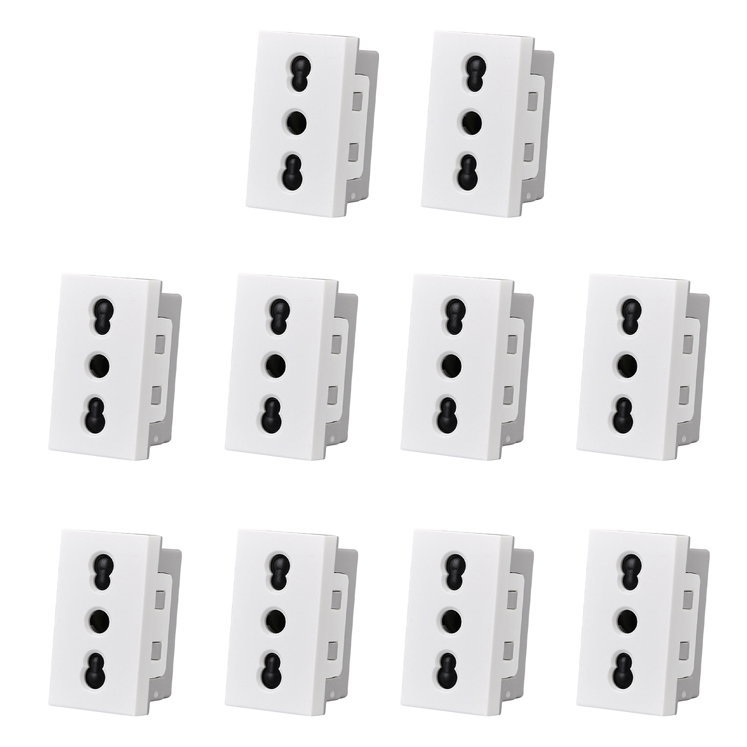 Pack 10 Módulo Tomacorriente 10/16A 250V Blanco https://www.hbled.cl/wp-content/uploads/2025/04/36109x10.jpg