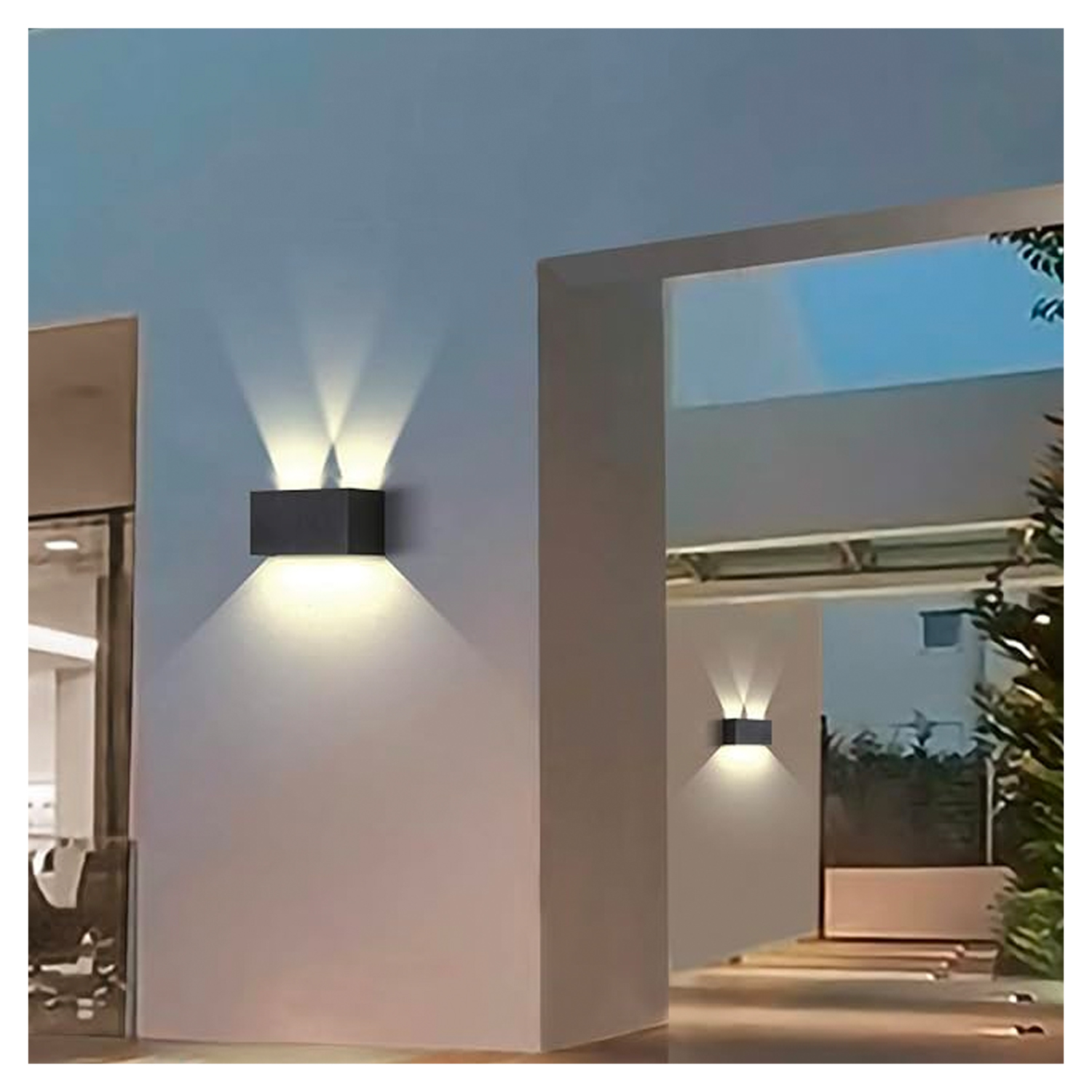 Apliqué LED Exterior Minimalista 2*6W Luz Cálida Negro https://www.hbled.cl/wp-content/uploads/2025/04/36129-2.jpg