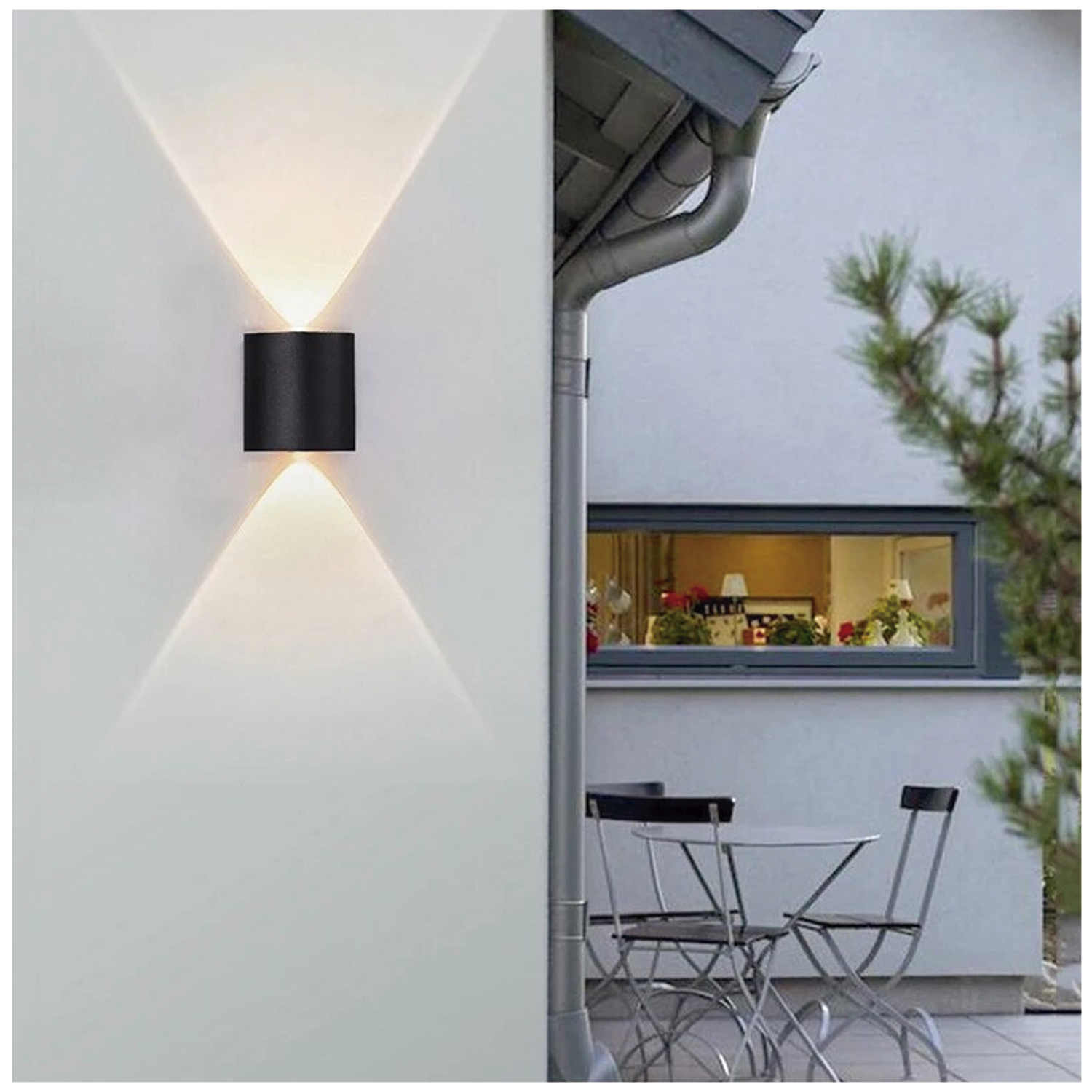 Apliqué de Pared LED Simple 2W Cálido Negro (SKU:36132) https://www.hbled.cl/wp-content/uploads/2025/04/36132-9-1.jpg