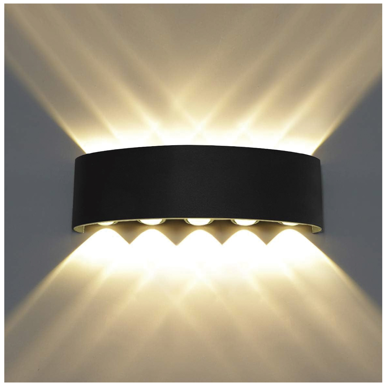 Aplique de Pared LED 5 Luces 10W Cálido Negro (SKU:36135) https://www.hbled.cl/wp-content/uploads/2025/04/36135-4-1.jpg