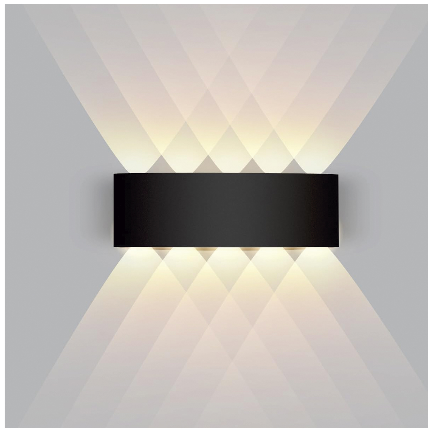 Aplique de Pared LED 5 Luces 10W Cálido Negro (SKU:36135) https://www.hbled.cl/wp-content/uploads/2025/04/36135-5-1.jpg