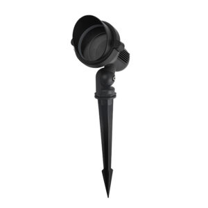 Foco Lámpara Jardín Estaca Porta GU-10 Negro