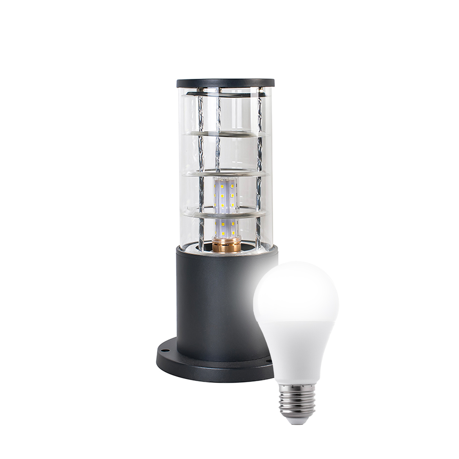 Aplique Piso Espiral 30CM Porta E-27 Negro Incluye Ampolleta (SKU:36206-C-36206-F) https://www.hbled.cl/wp-content/uploads/2025/04/36206-F-1.jpg