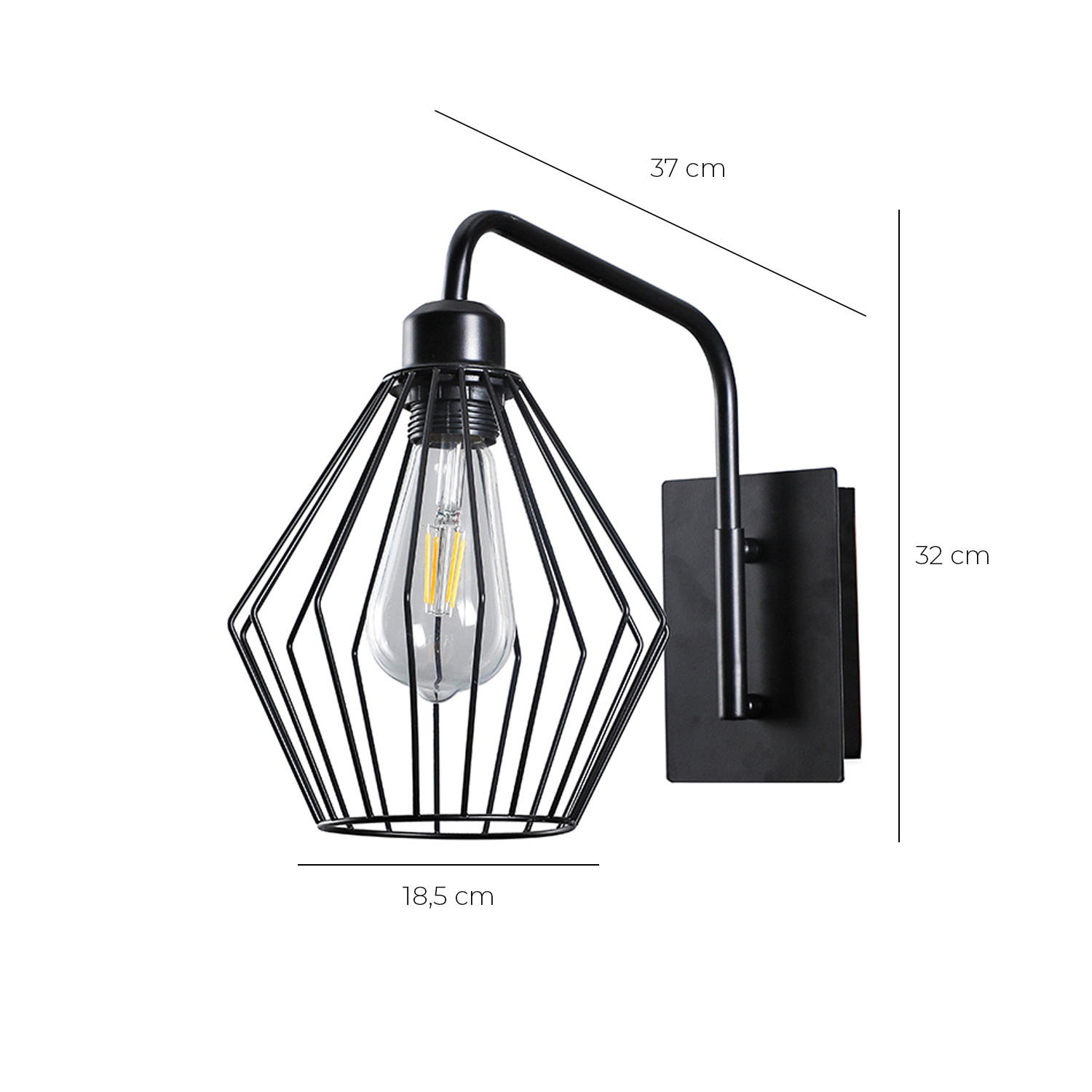 Aplique LED Estilo Hierro Porta E-27 Incluye Ampolleta (SKU:36247-C) https://www.hbled.cl/wp-content/uploads/2025/04/36247-6.jpg