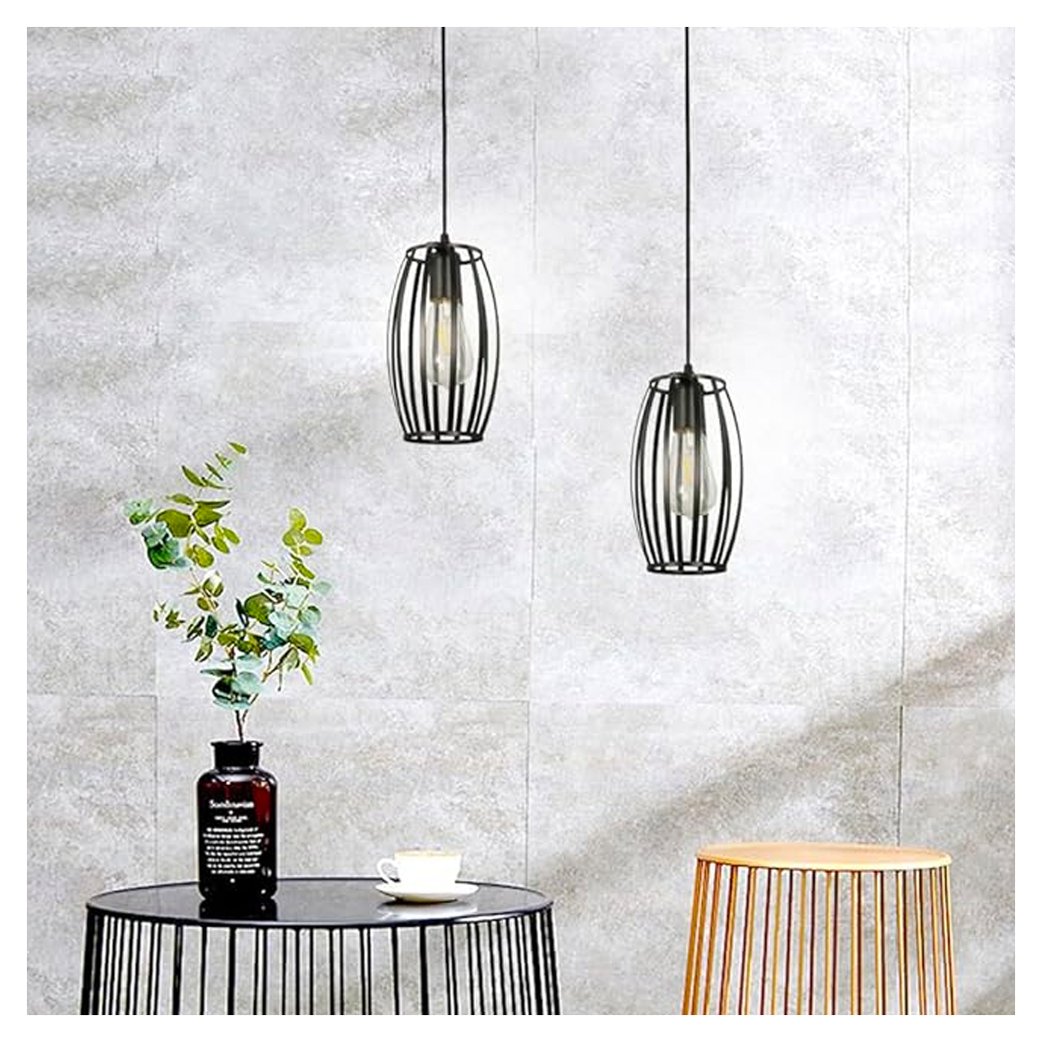 Lámpara Colgante Jaula de Aluminio Estilo Moderna E-27 https://www.hbled.cl/wp-content/uploads/2025/04/36284-3.jpg