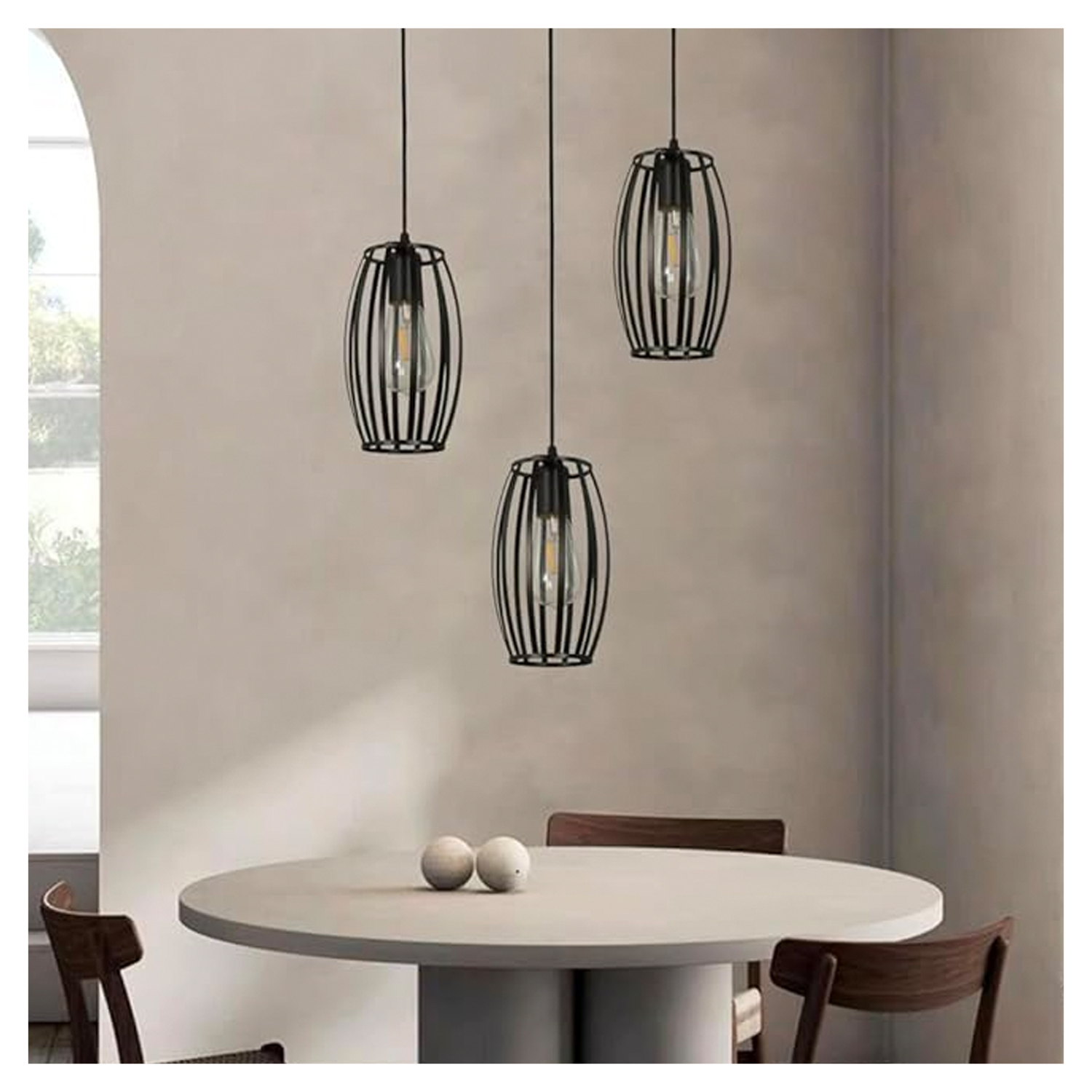 Lámpara Colgante Jaula de Aluminio Estilo Moderna E-27 https://www.hbled.cl/wp-content/uploads/2025/04/36284-5.jpg