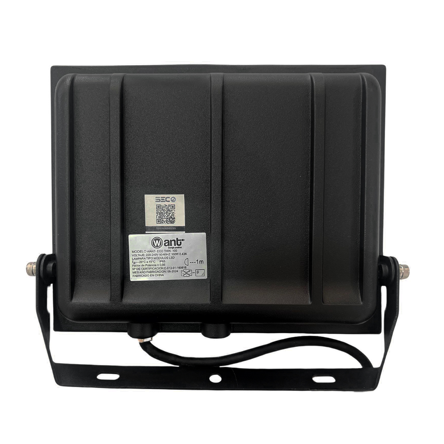 Proyector De Área LED «ECOTHIN» 100w Luz Fría https://www.hbled.cl/wp-content/uploads/2025/04/36396-4.jpg