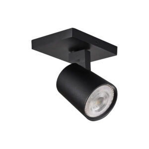 Foco Spot LED "Track Light" 1xGU10 Negro Incluye Ampolleta