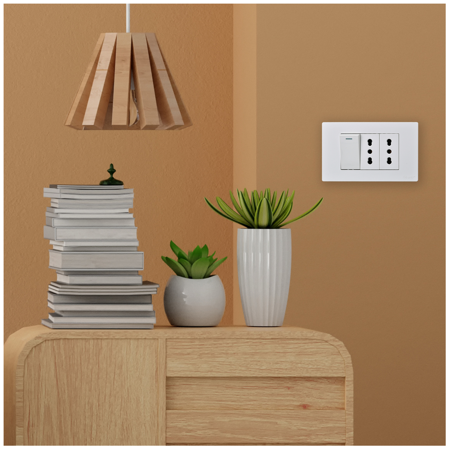 Pack 10 Interruptor 1* 9/12 16A y Tomacorriente 2* 16A https://www.hbled.cl/wp-content/uploads/2025/04/36450-4.jpg